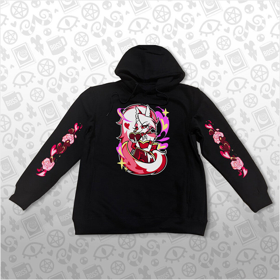 Hoodie Vivziepop New Merch For Fan Hazbin Hotel Merch Anime Lover Birthday Gifts For BFF