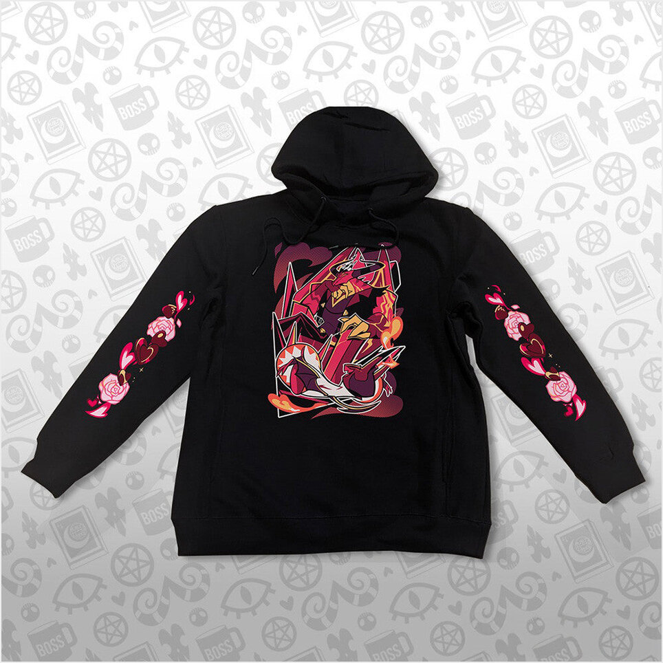 Hoodie Vivziepop New Merch Hazbin Hotel Merch Anime Lover Gifts For Fan Christmas Gifts For Him