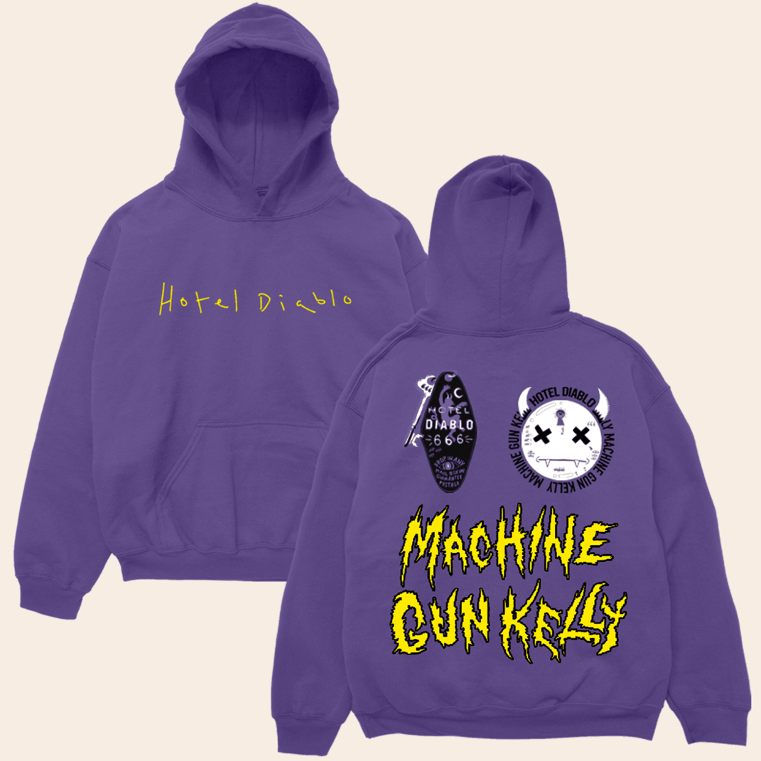 Hotel Diablo Anniversary Hoodie MGK Merch Machine Gun Kelly Merchandise Mothers Day Gifts