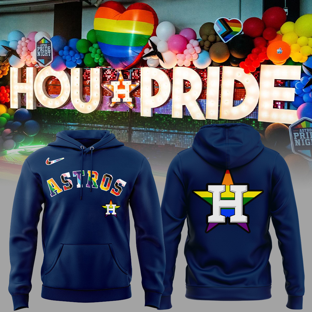Houston Astros Baseball Pride Hoodie Merch Gift For Friends
