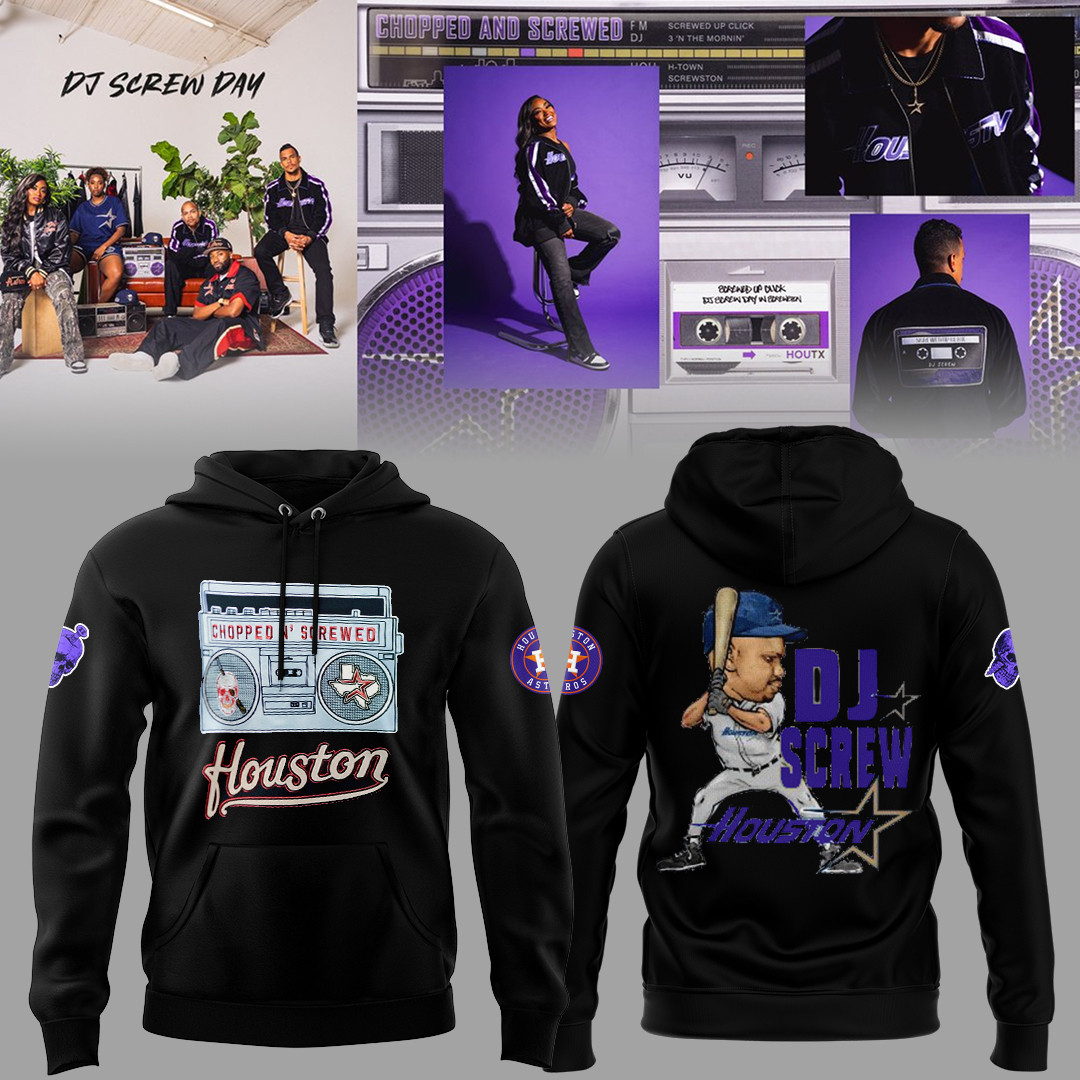 Houston Astros X Dj Screw Hoodie Gift For Baseball Lovers