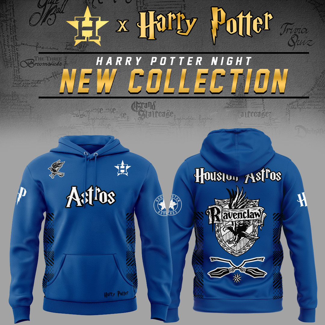 Houston Astros X Harry Potter Night Ravenclaw House Hoodie Fan Merch