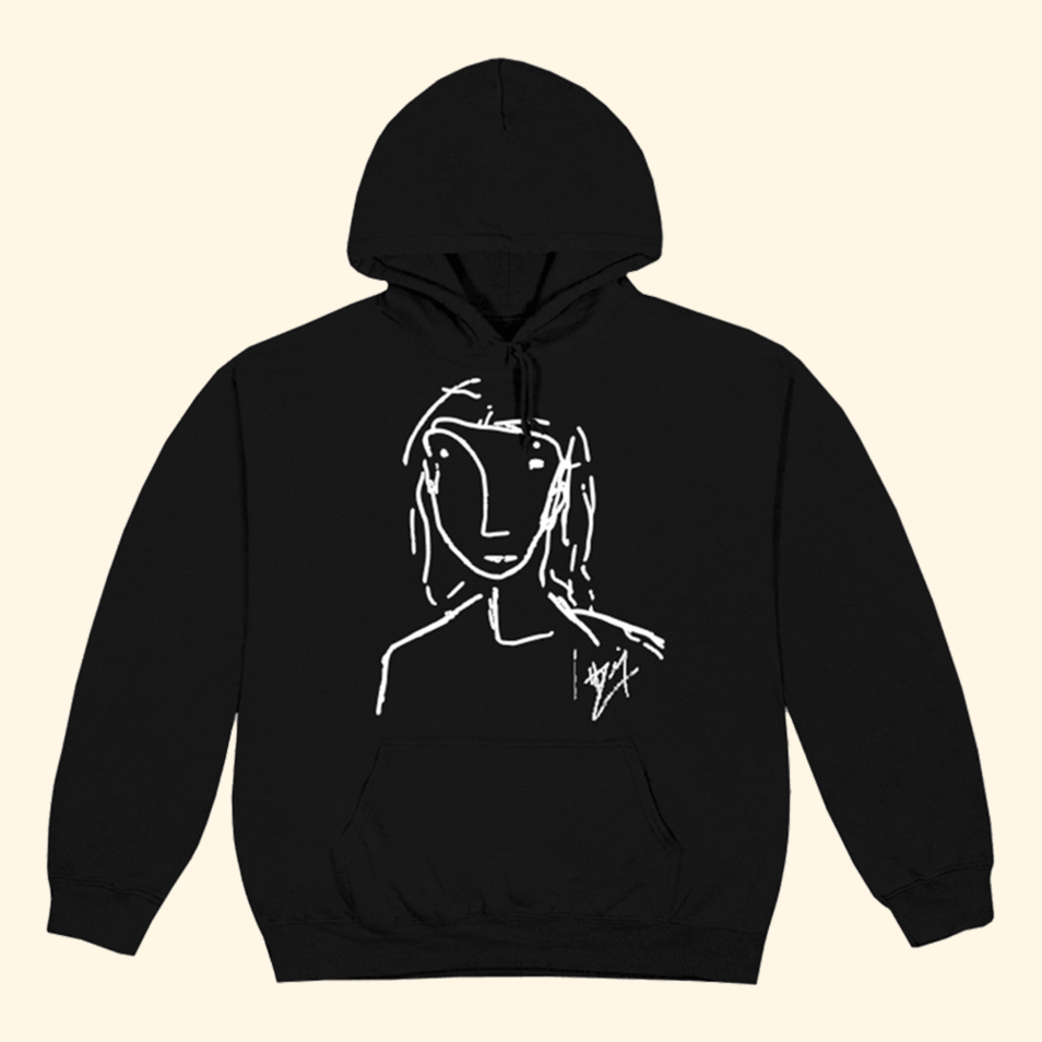 Hozier Self Portrait Hoodie Hozier Merch Birthday Gifts For Music Fans Retro Gifts For Him