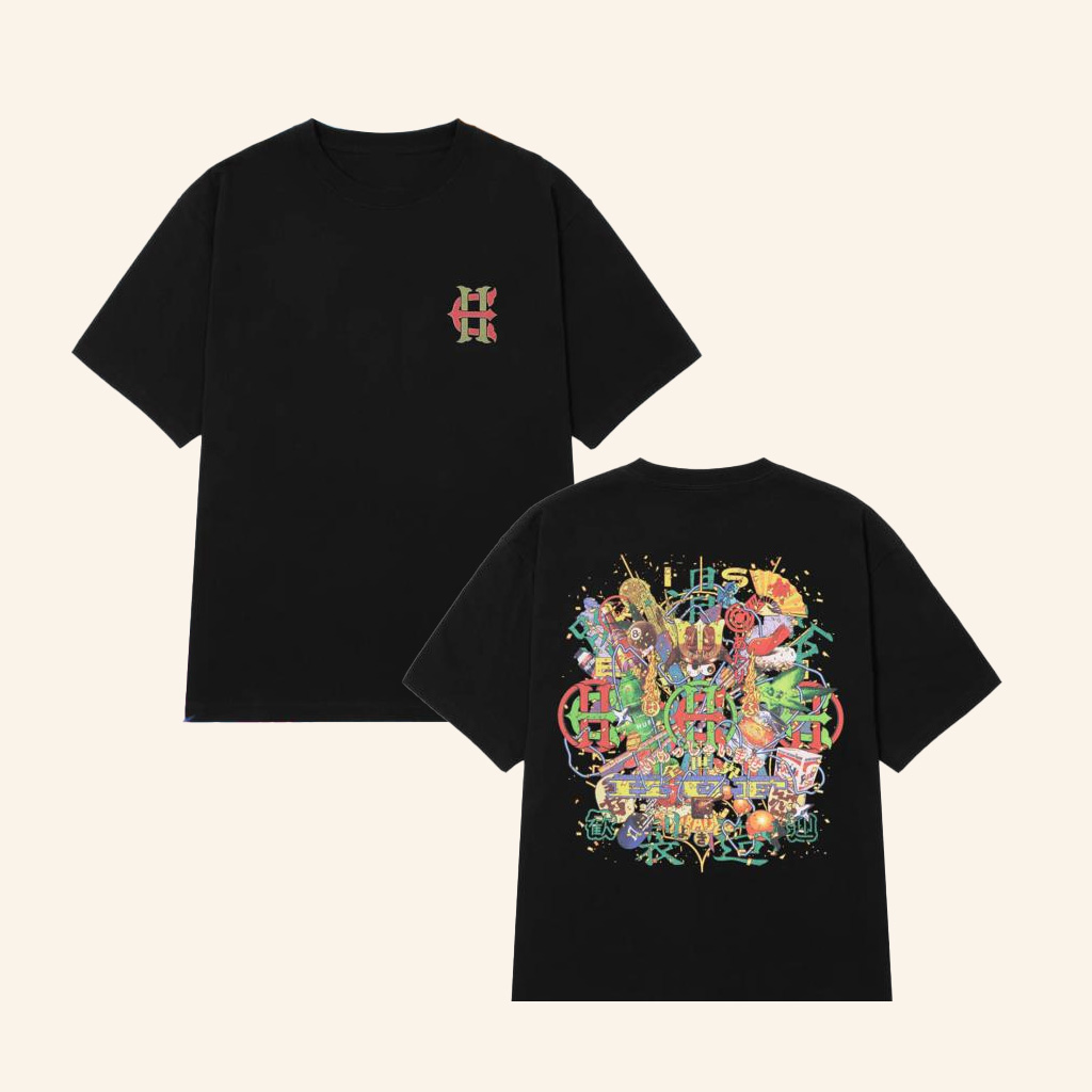 Huf Worldwide Merch Huf X Evisen Allstar T-Shirt Birthday Gifts For Boyfriend