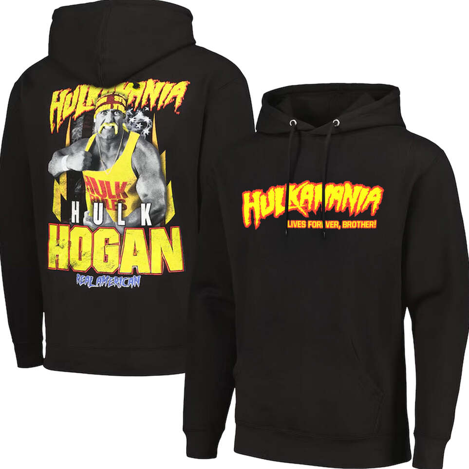 Hulkamania Hulk Hogan Hoodie Lives Forever Brother Hoodie RIP Hulk Hogan Merch Fans Gifts