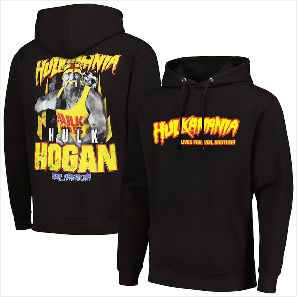 Hulkamania Hulk Hogan Hoodie Lives Forever Brother Hoodie RIP Hulk Hogan Merch Fans Gifts