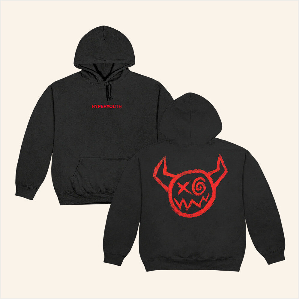 Hyperyouth Black Hoodie Joey Valence Brae Merch Best Birthday Gift Ideas Christmas Presents
