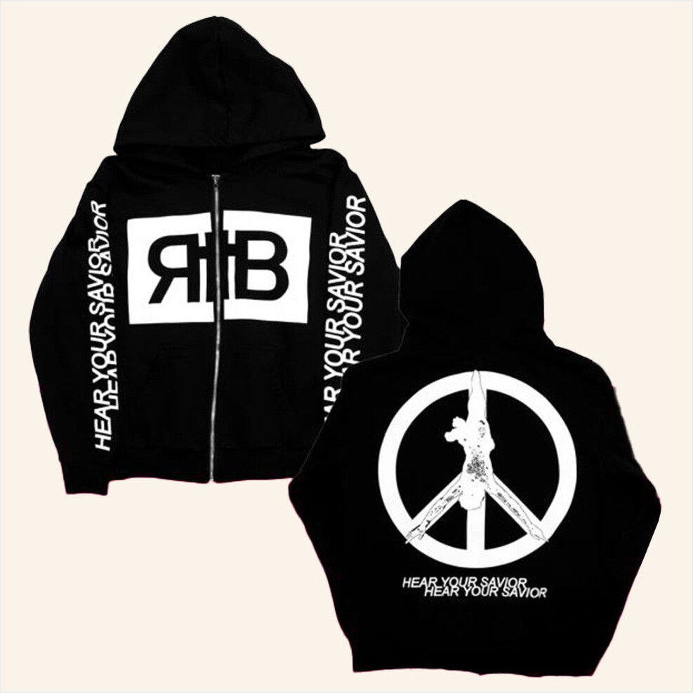 Hys Zipper Hoodie Rest In Bass Che Merch BFF Birthday Gifts Christmas Presents