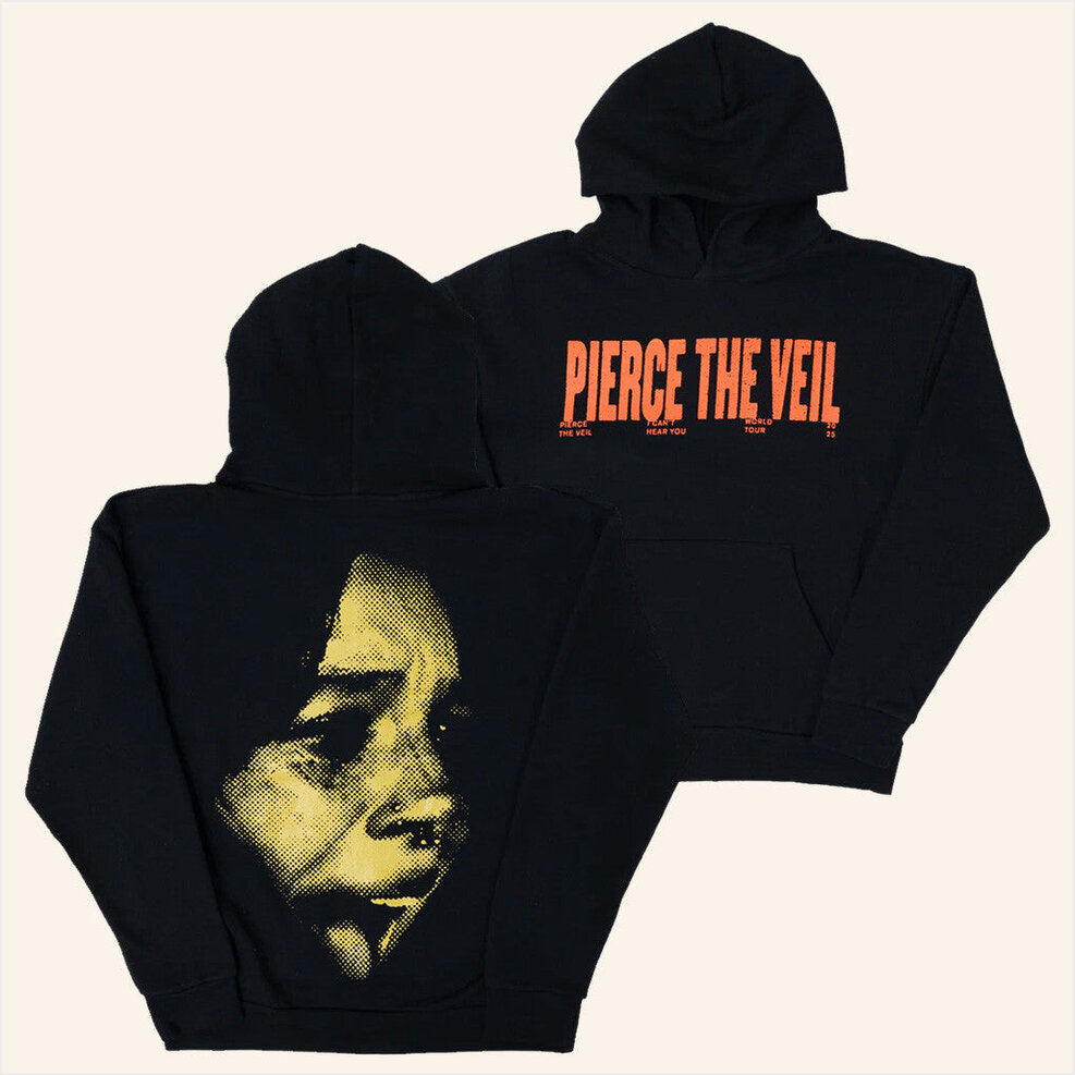 I Can't Hear You Tour Hoodie Pierce The Veil Merch Birthday Gifts For Fans BFF Gifts
