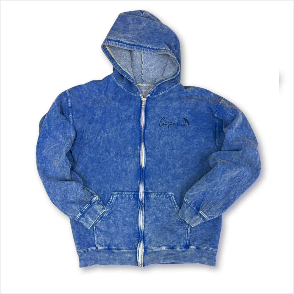 Ian Somerhalder Compelled Zip Up Hoodie Blankclo Merch Birthday Gifts For Best Friend