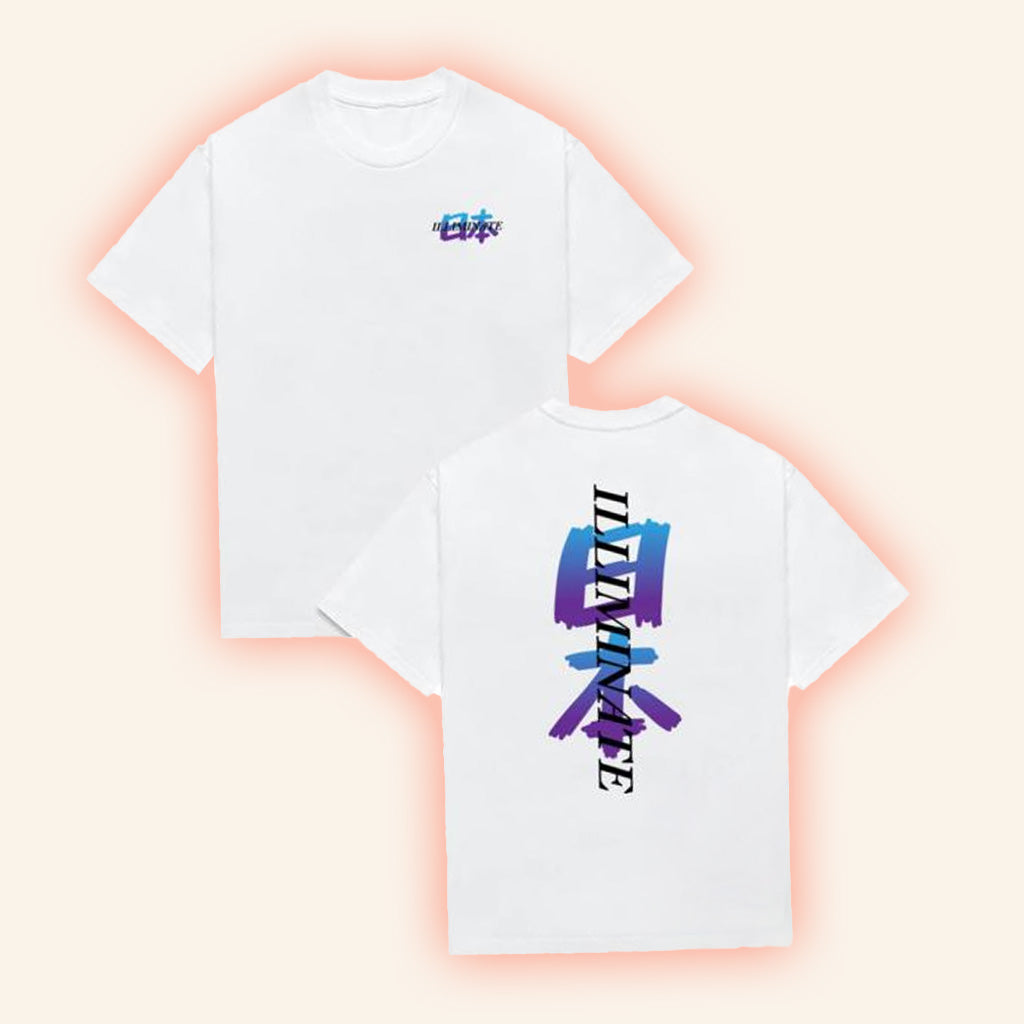 Illiminate Merch White Japan Shirt Unique Gifts For Him