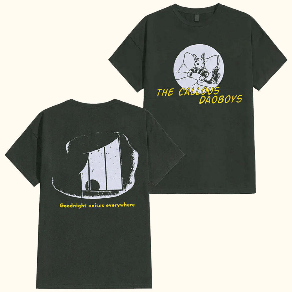 Impericon Merch The Callous Daoboys Good Night Moon Forest Green T-Shirt Friends Gifts