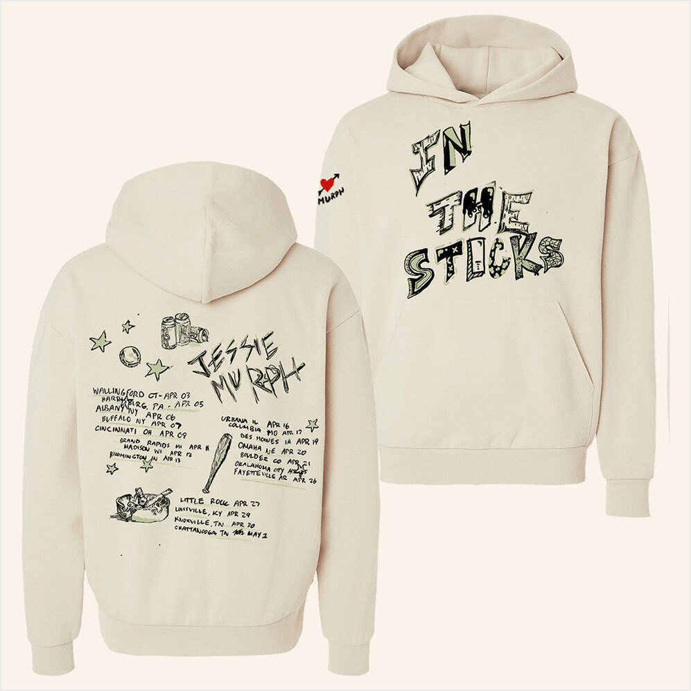 In The Sticks Tour Hoodie Jessie Murph Merch Birthday Gifts For Fans Gifts For Besties