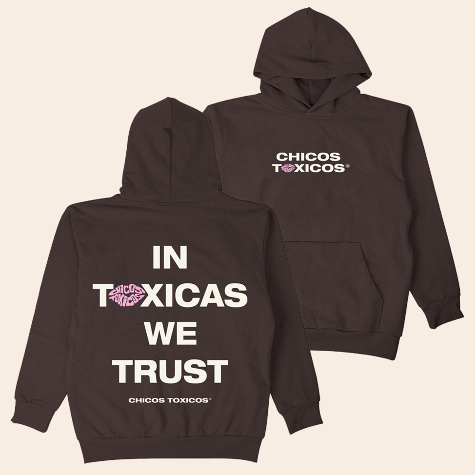 In Toxicas We Trust Hoodie Chicos Toxicos Merch Mother's Day Birthday Gifts For Besties