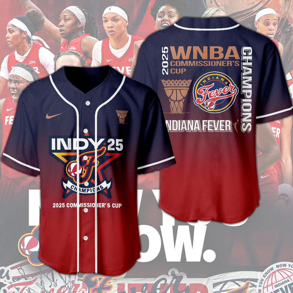 Indiana Fever Baseball Jersey Classic Merch Gift For Fans