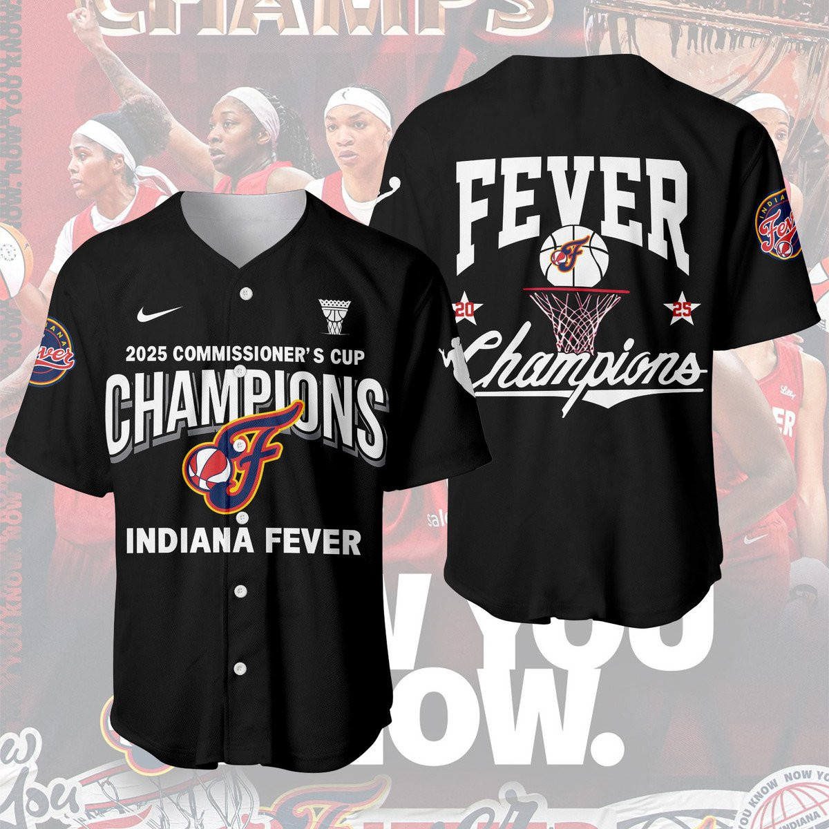 Indiana Fever Baseball Jersey Gift For Game Day