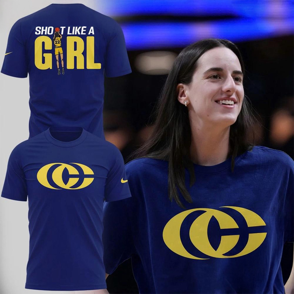 Indiana Fever Caitlin Clark Shoot Like A Girl Shirt Fan Merch Gift For Basketball Lover