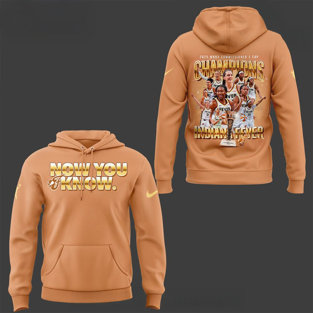 Indiana Fever Champions Commissioners Cup 2025 Hoodie Indiana Fever Merch Mom Gifts