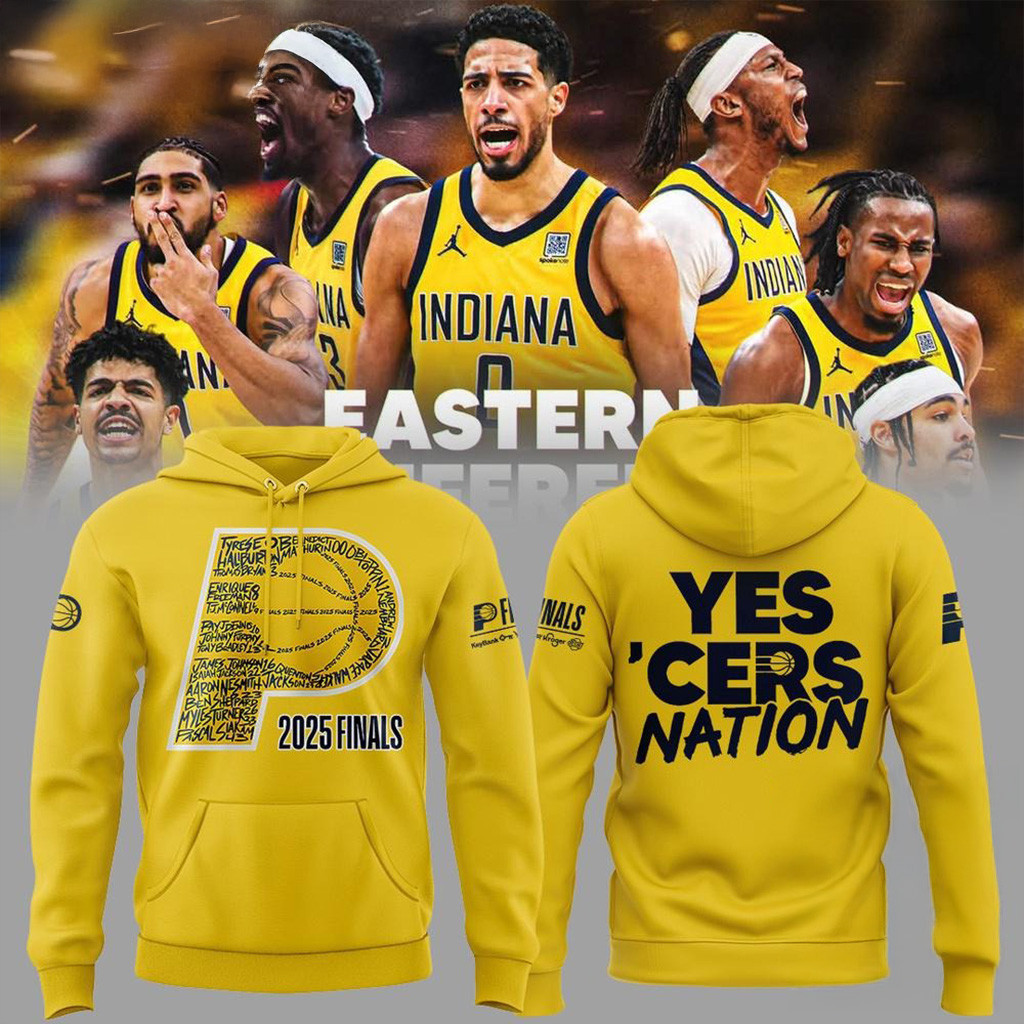 Indiana Pacers 2025 Finals Yes Cers Nation Hoodie