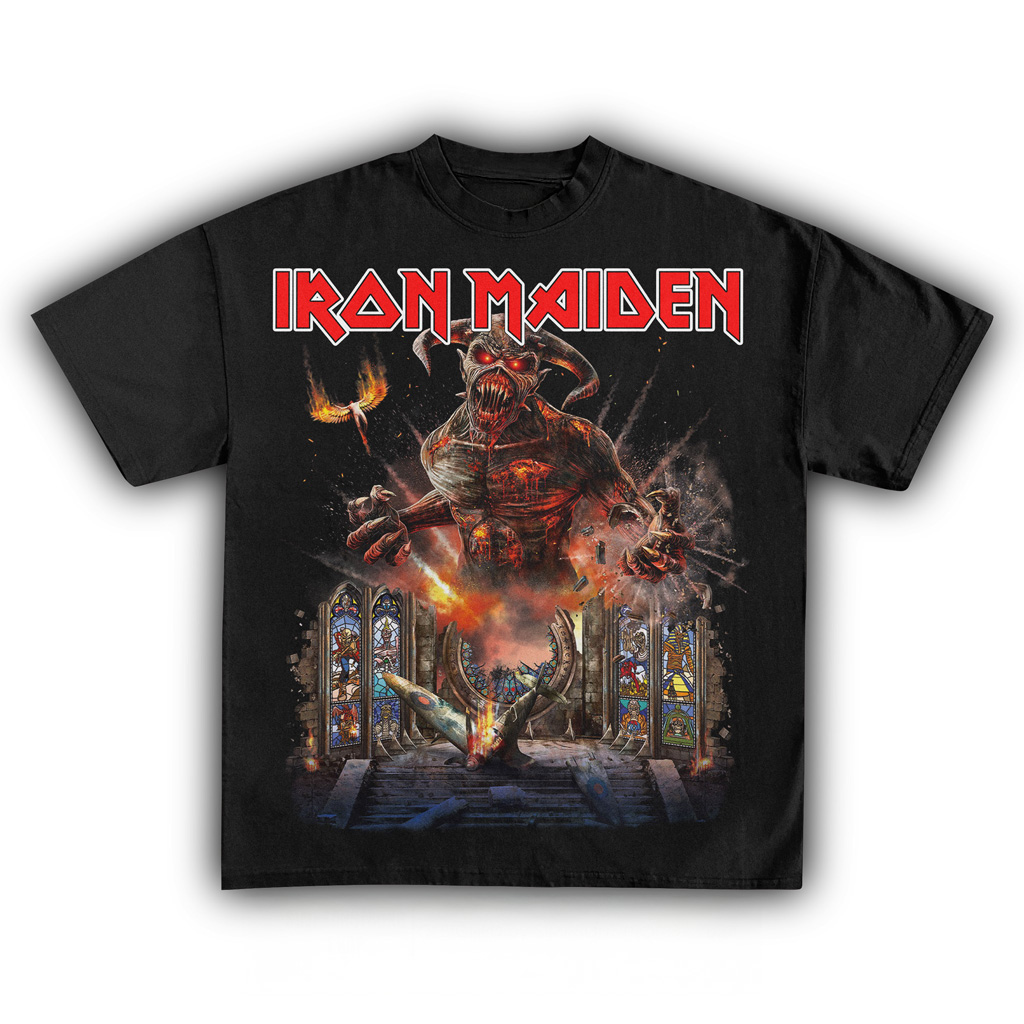 Iron Maiden Demon Eddie T-Shirt Iron Maiden Merch Unique Gifts For Music Lovers