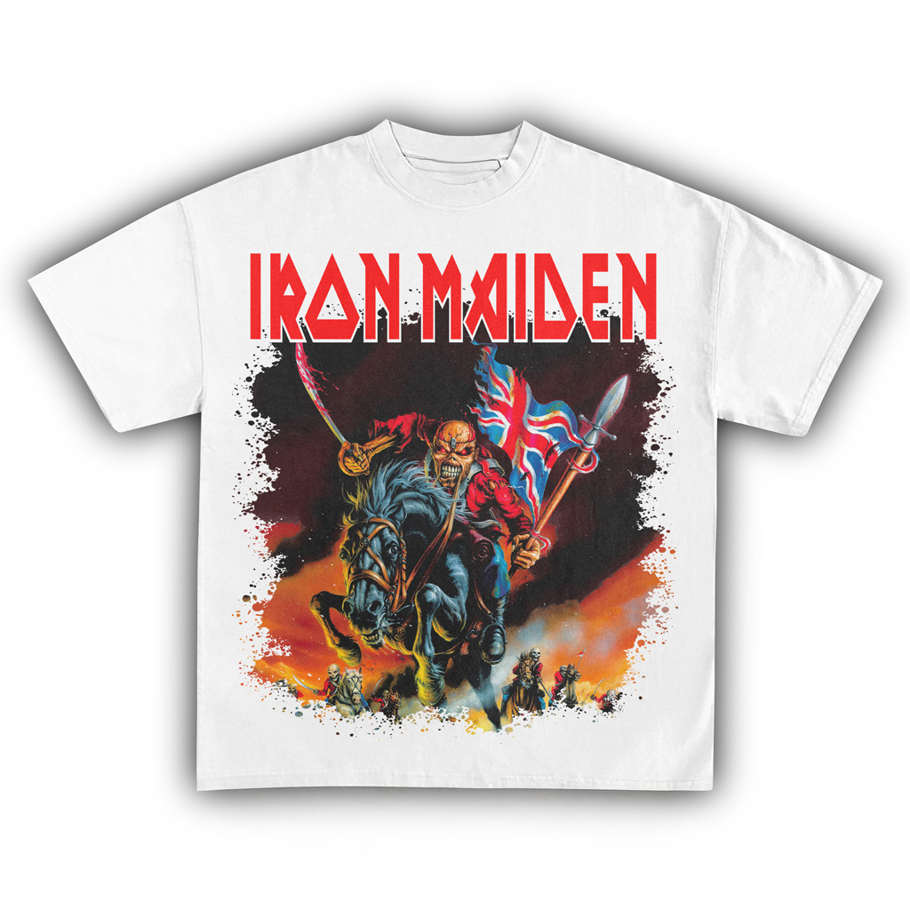 Iron Maiden Hell On Earth T-Shirt Iron Maiden Merch For Fans Christmas Gifts For Men