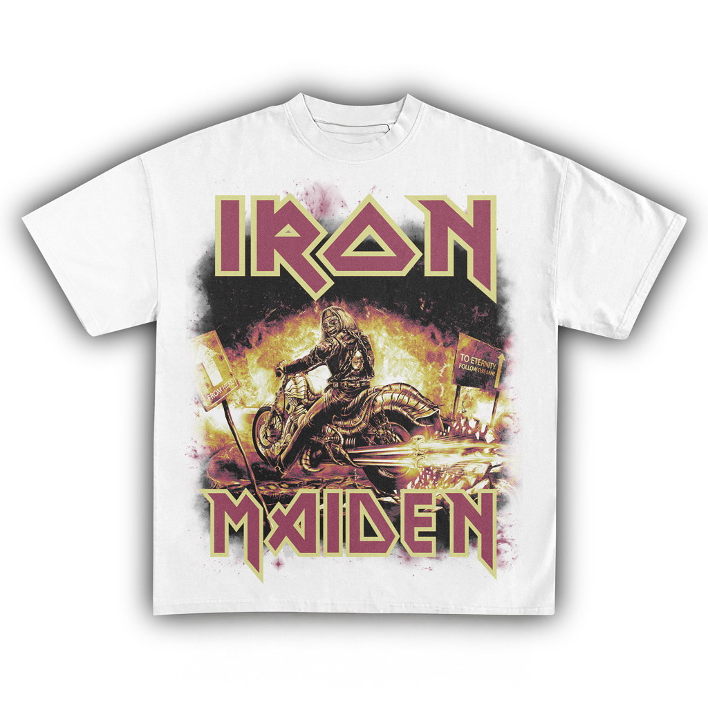 Iron Maiden T-Shirt Fan Merch Music Lover Gifts For Him