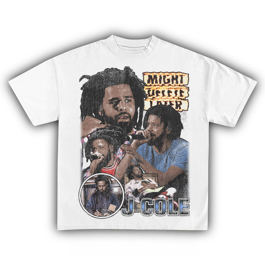 J Cole Might Delete Later White T-Shirt Fan Merch Christmas Ideas For Husband