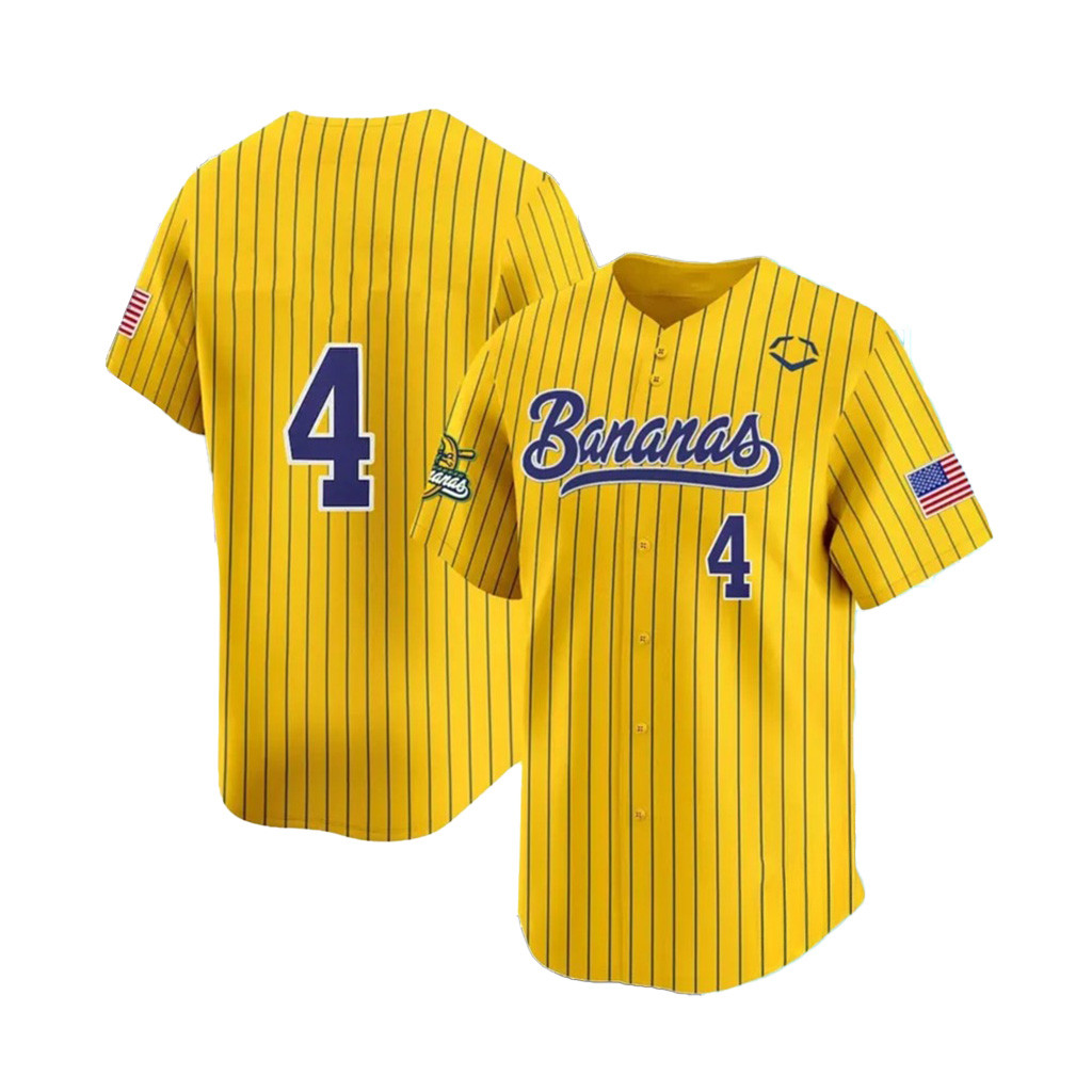 Jackson 4 Savannah Banana Jersey Fan Merch Gifts For Husband