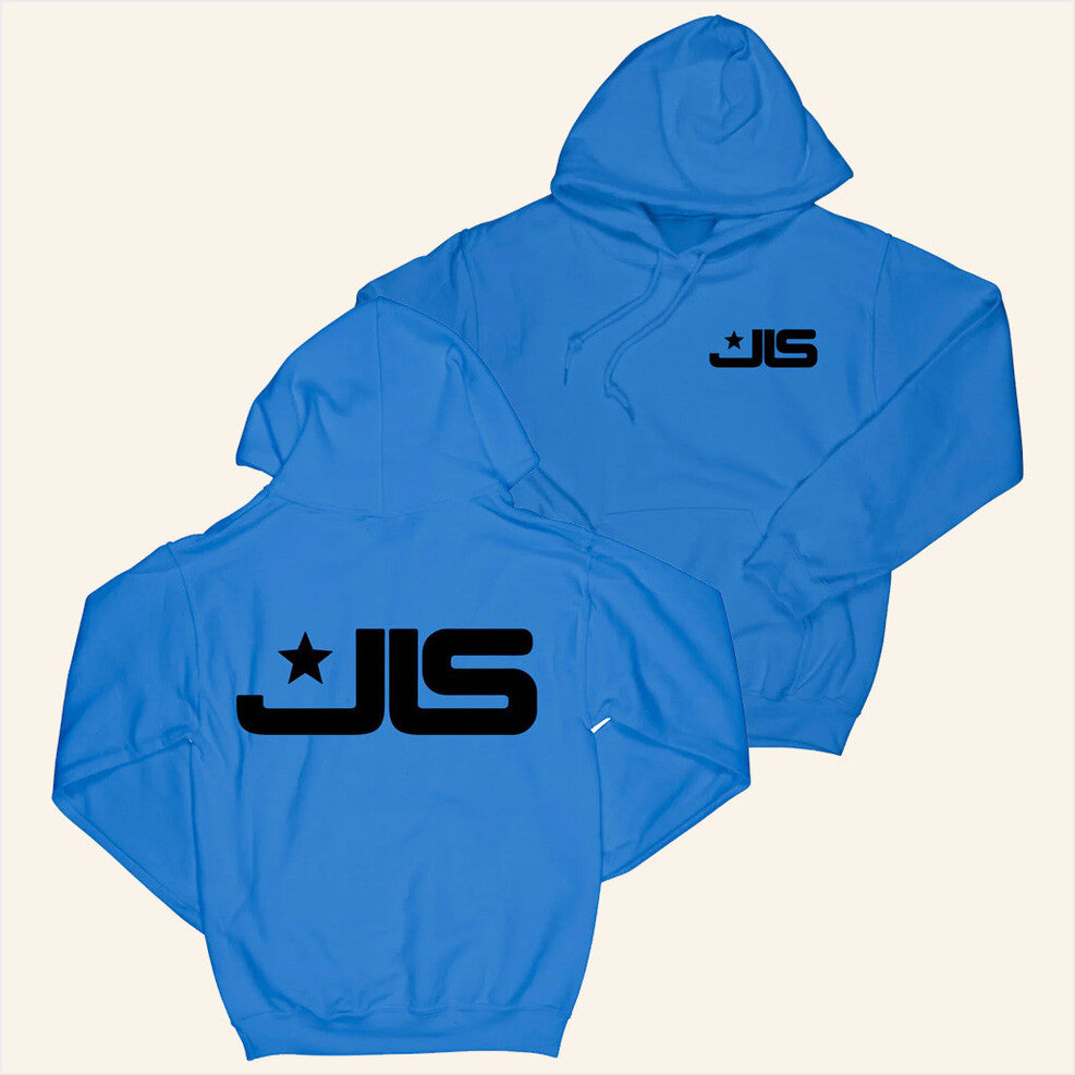 Jls Blue Hoodie Jls Official Merch Birthday Gifts For Besties BFF Gifts Christmas Presents