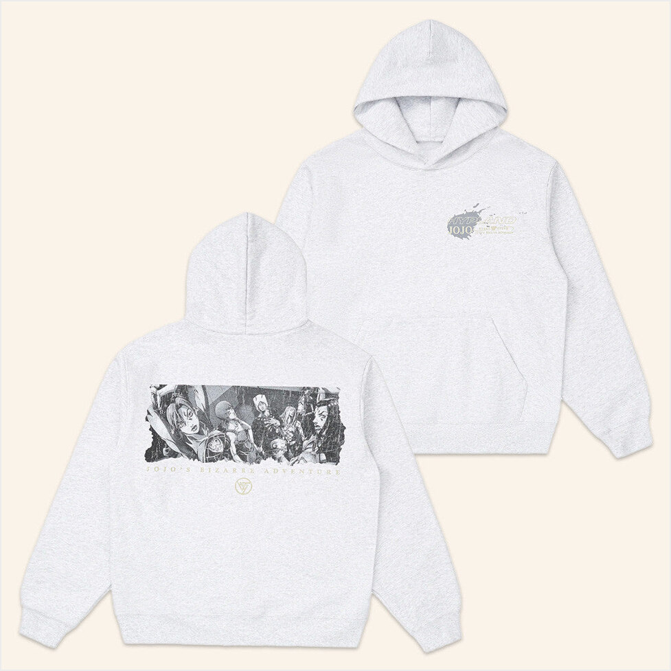 Jojo Stone Ocean Group Grey Hoodie Hypland Merch Best Birthday Gift Ideas Christmas Presents