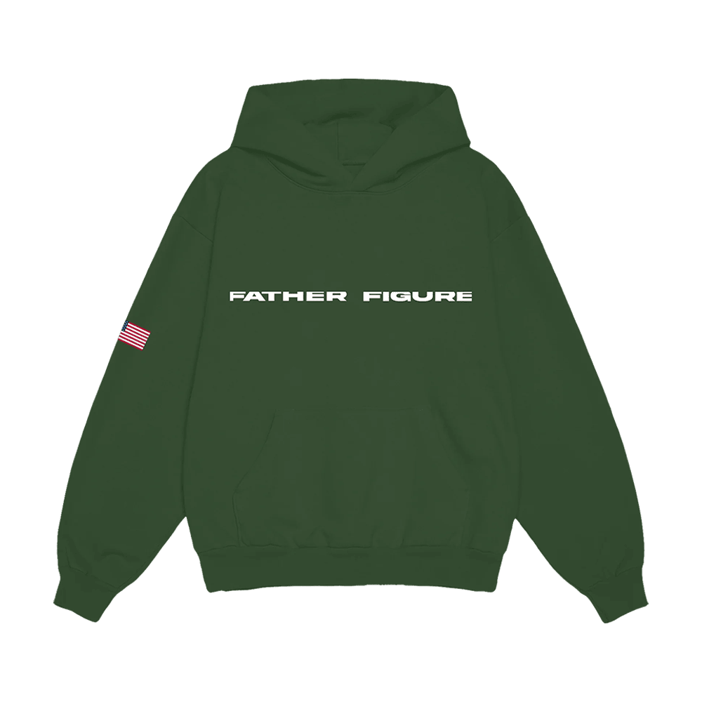 Jon Bellion Merch Jon Bellion Father Figure Green Hoodie Father's Day Presents For Son