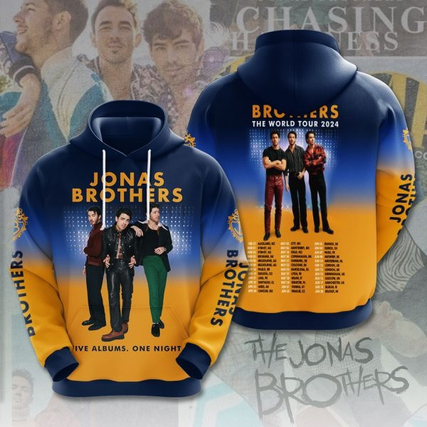 Jonas Brothers Tour 2025 Hoodie Gift For Band Enthusiasts