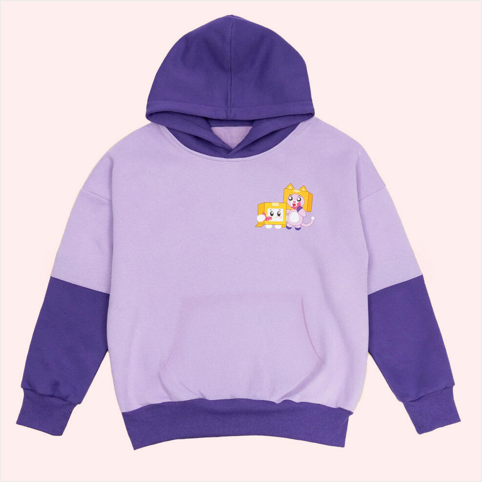 Justin's Layered Hoodie Lankybox Merch Cute Birthday Gifts For Besties Christmas Presents