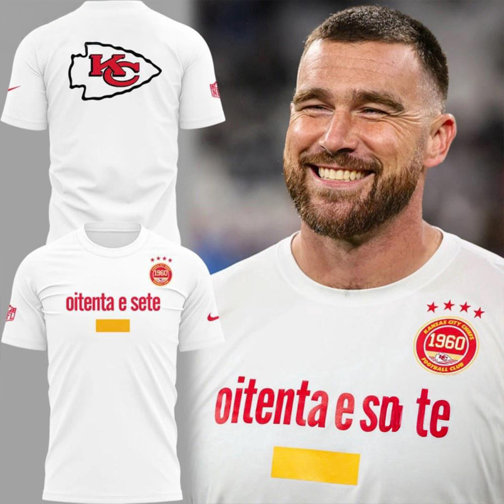 Kansas City Chiefs Travis Kelce 2025 T-Shirt Chiefs Merch Football Fan Gift Ideas