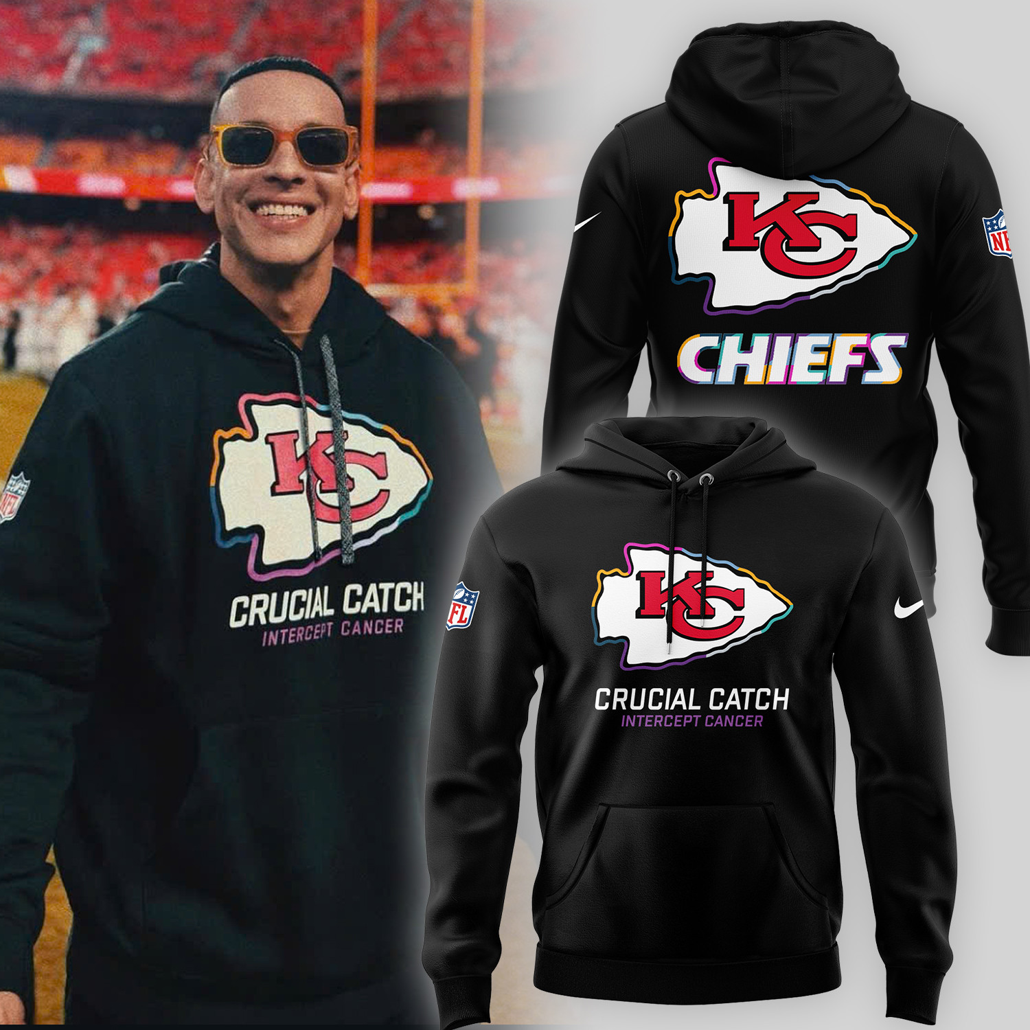 Kansas City Chiefs X Crucial Catch Hoodie 2024 Gift Ideas For Husband