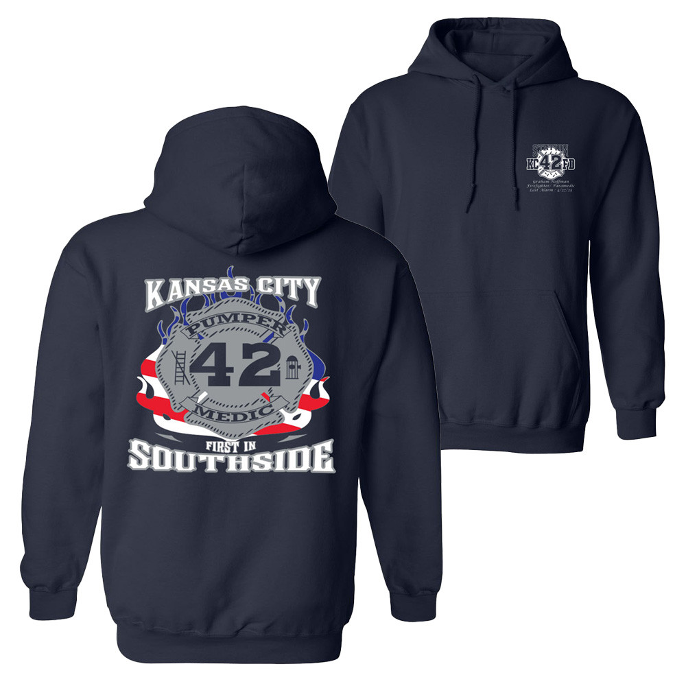Kansas City Graham Hoffman Memorial Hoodie Best Gifts For Football Fans
