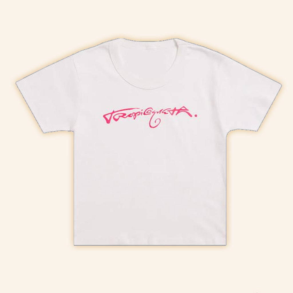 Karolg Merch Tropicoqueta White T-Shirt Gifts For Wife