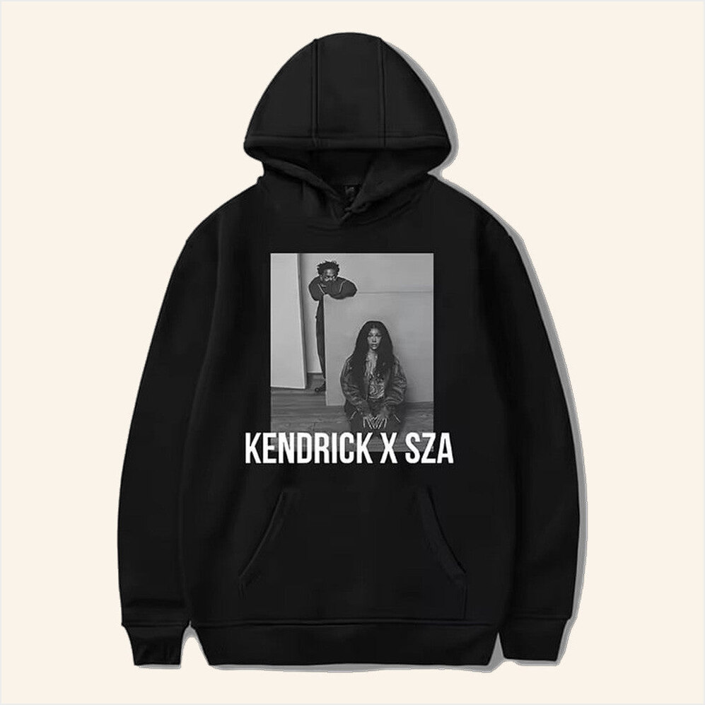Kendrick And SZA 2025 Tour Hoodie Kendrick Lamar Merch Music Related Birthday Gifts For Guys