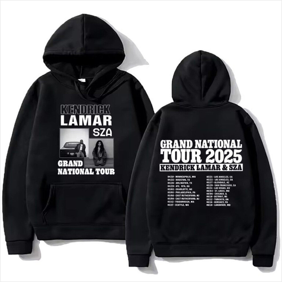 Kendrick And SZA Grand National Hoodie Kendrick Lamar Merch Cool Gifts For Music Lovers