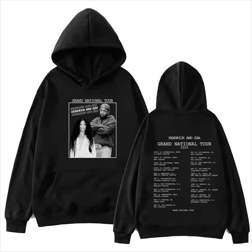 Kendrick And SZA Merch Album Hoodie Kendrick Lamar Merch Gifts For Husband BFF Gifts Ideas