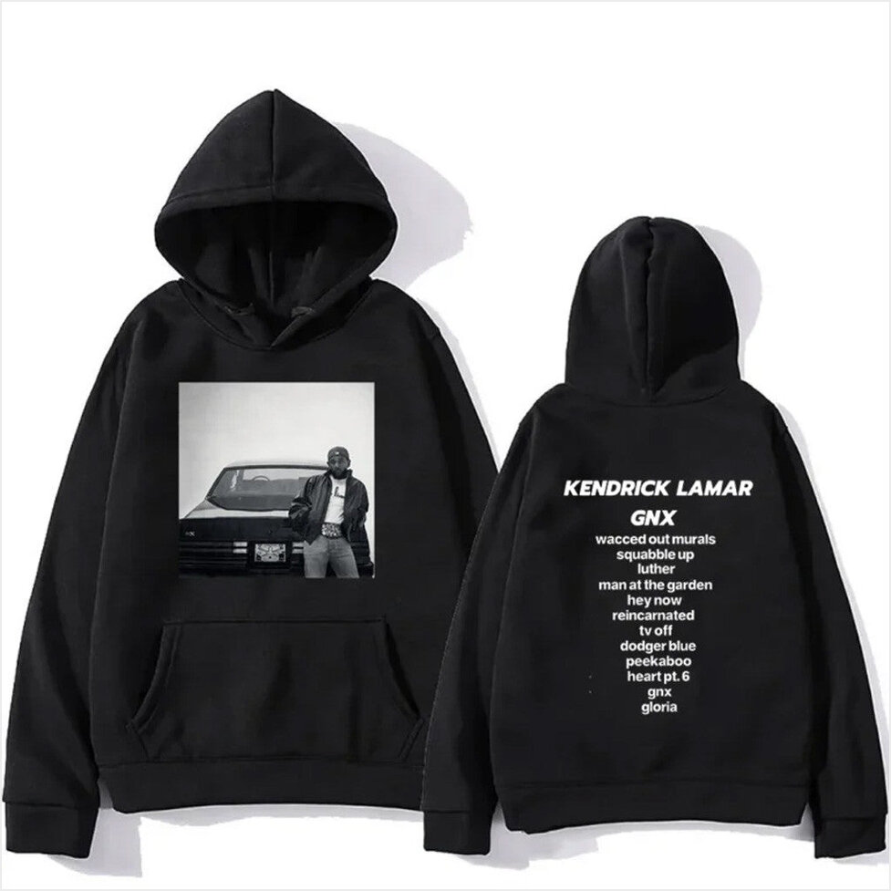 Kendrick Lamar 2024 Album GNX Hoodie Kendrick Lamar Merch Gifts For Husband Gifts For BFF