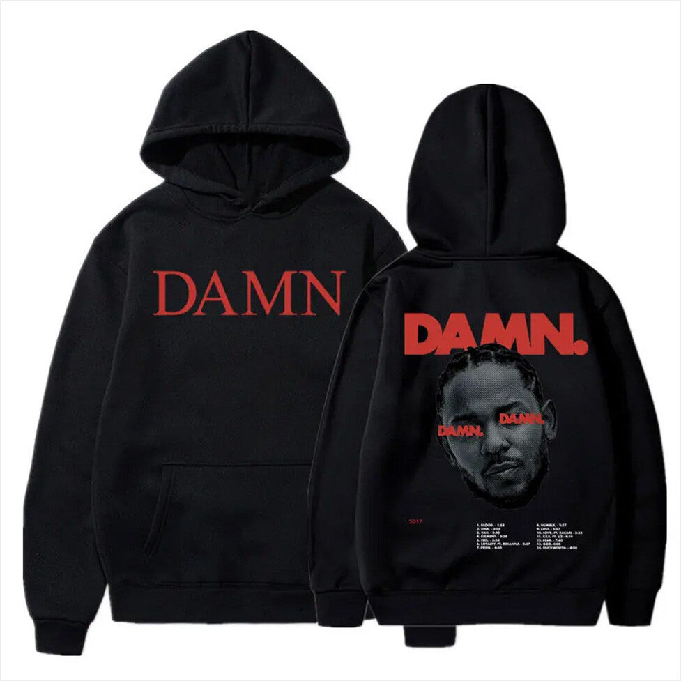 Kendrick Lamar Damn Hoodie Kendrick Lamar Merch Gifts For Music Enthusiasts Birthday Gift Ideas