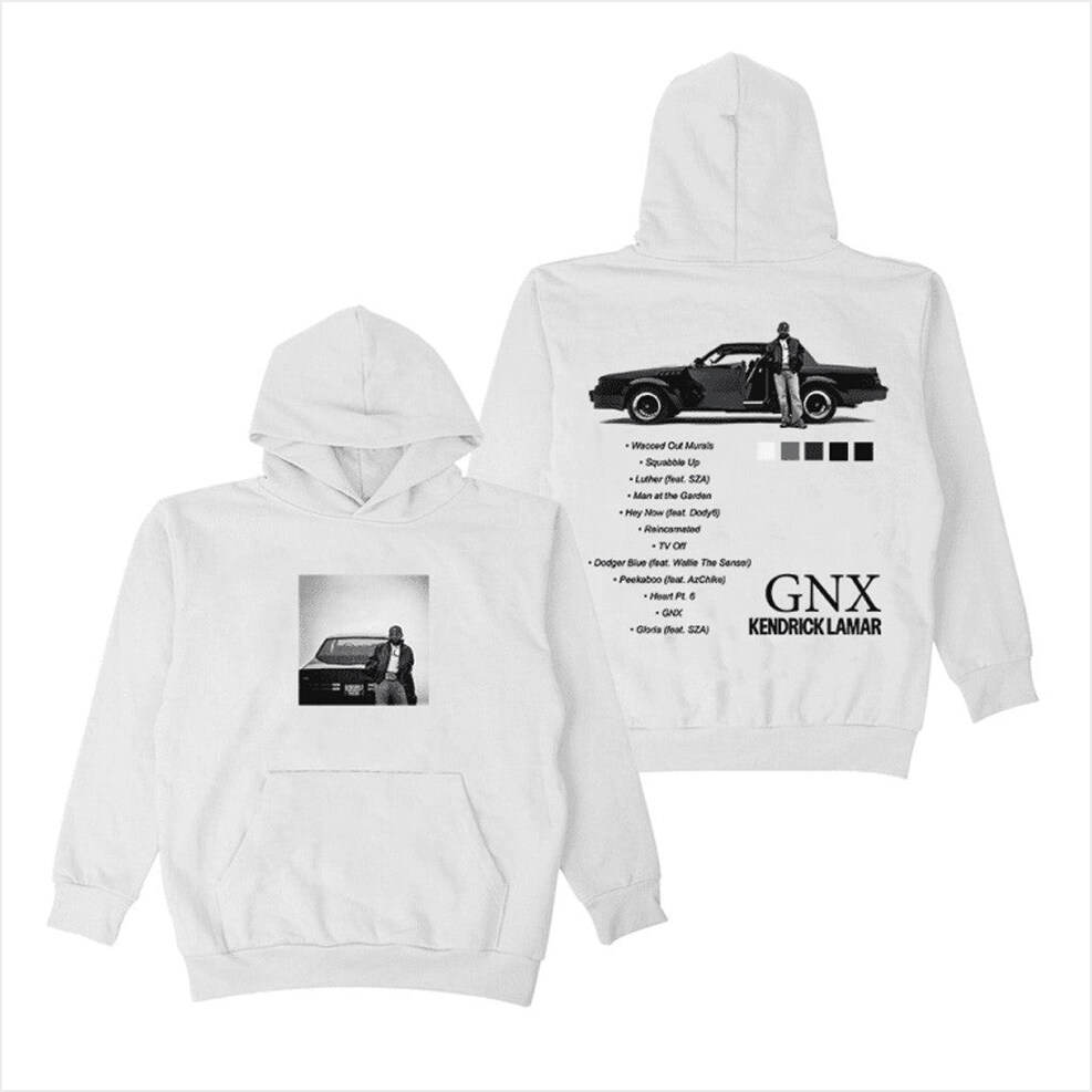 Kendrick Lamar GNX Hoodie Merch Album Birthday Gifts For Besties Christmas Presents