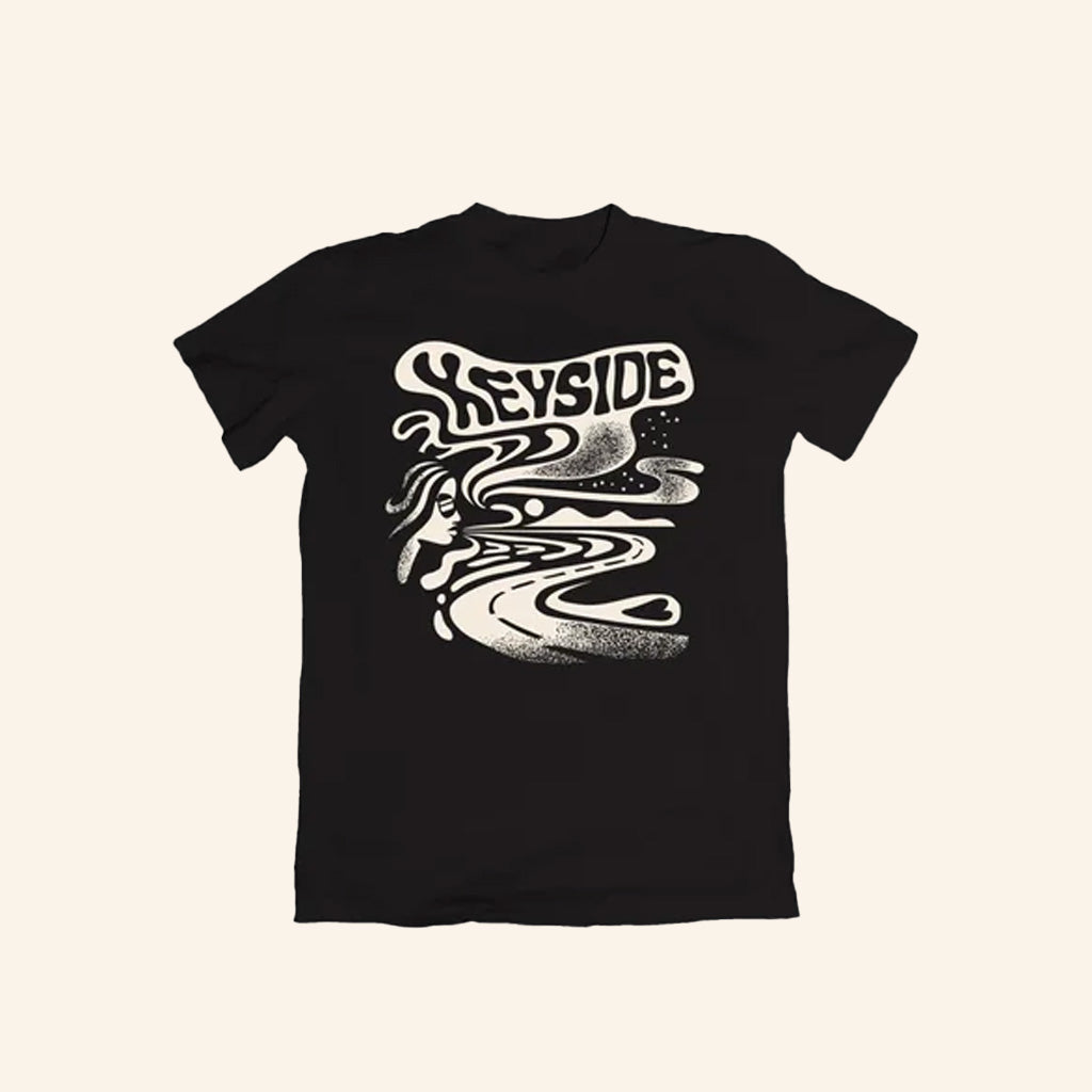 Keyside Merch Runaway T-Shirt Black White Gift Ideas For Dudes