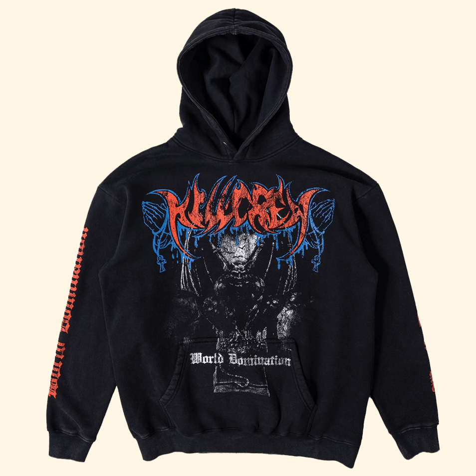 Kill Crew Hoodie Kill Crew Merch World Domination Hoodie Mother's Day Birthday Gift Ideas