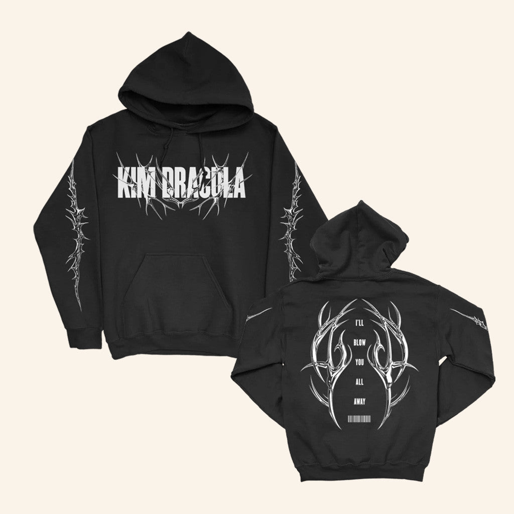 Kim Dracula Merch Blow You Away Hoodie Present For Husband