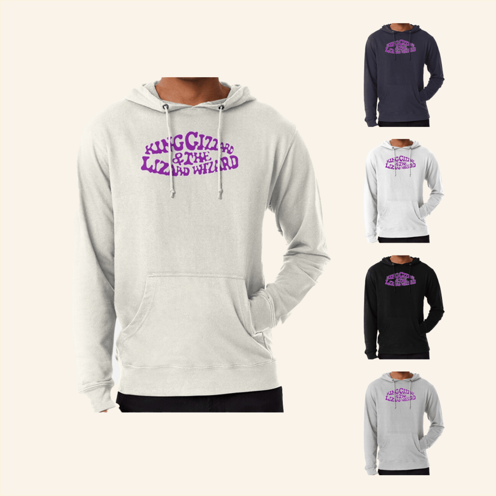 King Gizzard And The Lizard Wizard Hoodie King Gizzard Merch Gift Ideas For Music Lovers