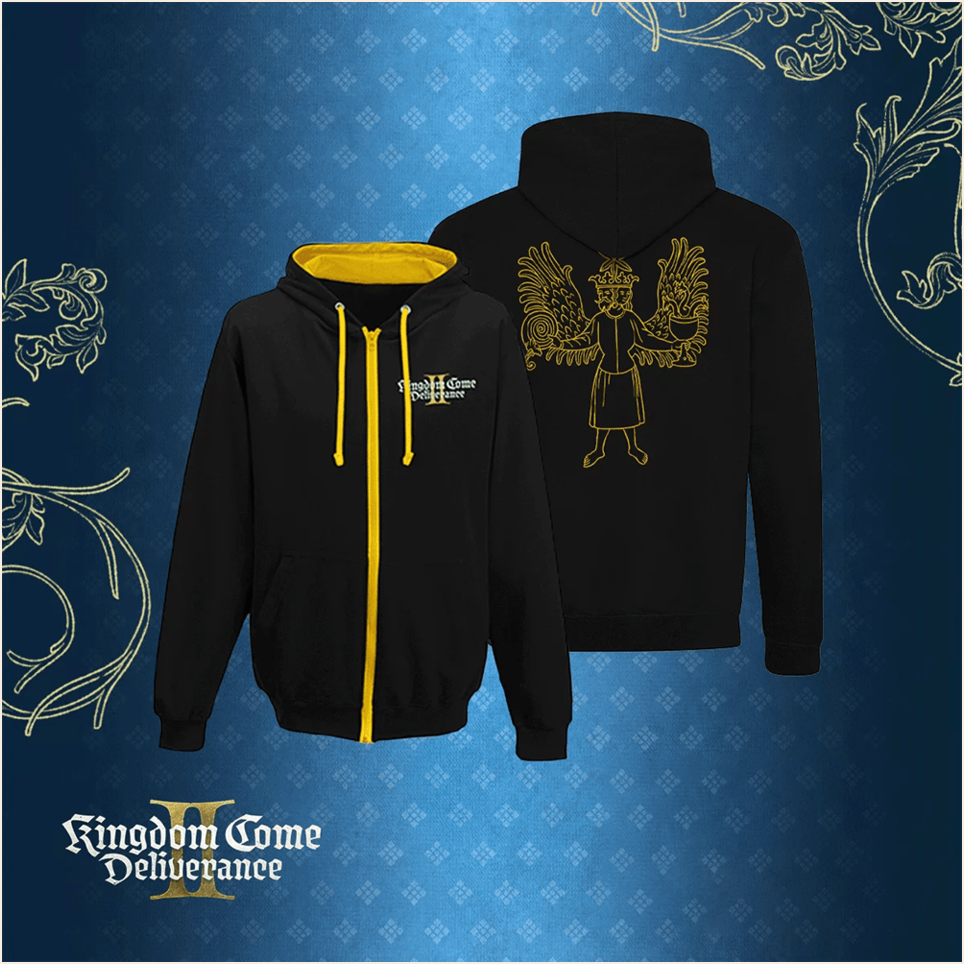 Kingdom Come Deliverance II Zip Hoodie KCD2 Merch Father's Day Birthday Gifts For Husband