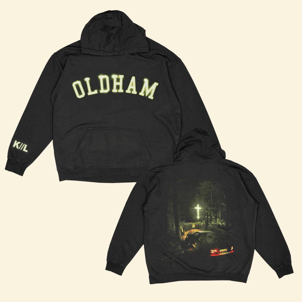 Knocked Loose Oldham Lights Black Hoodie Knocked Loose Merch Top 10 Father's Day Birthday Gifts