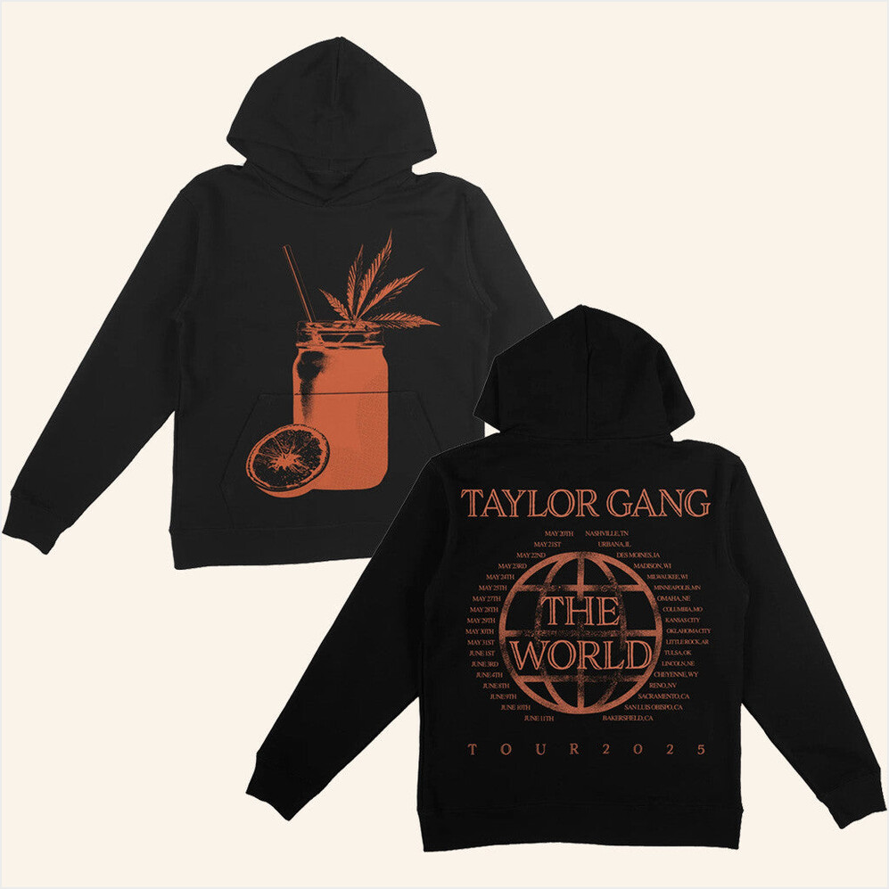 Koj2 Tgtw Tour Hoodie Wiz Khalifa Merch Presents For Music Lovers BFF Birthday Gifts Ideas